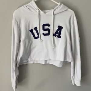 Size small, crop top hoodie